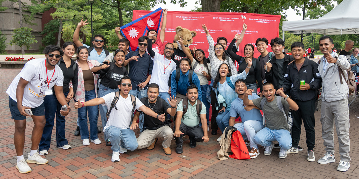 Eddie the Cougar at SIUE