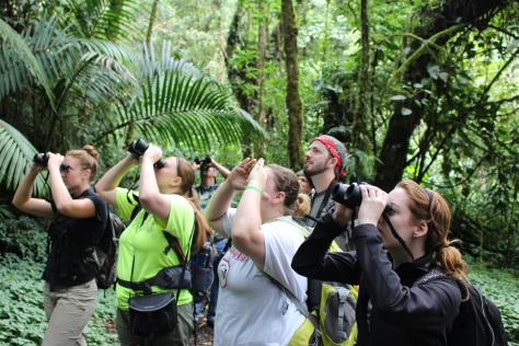 Travel Study students in Panama, summer 2014