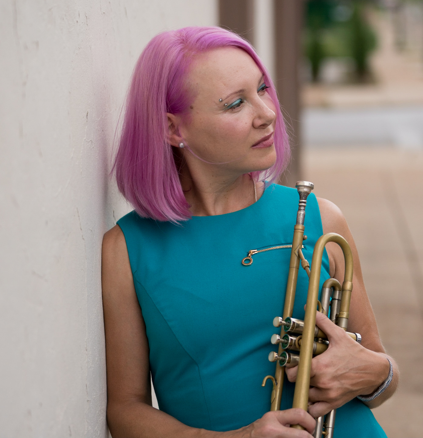 A portrait photo of Dawn Weber