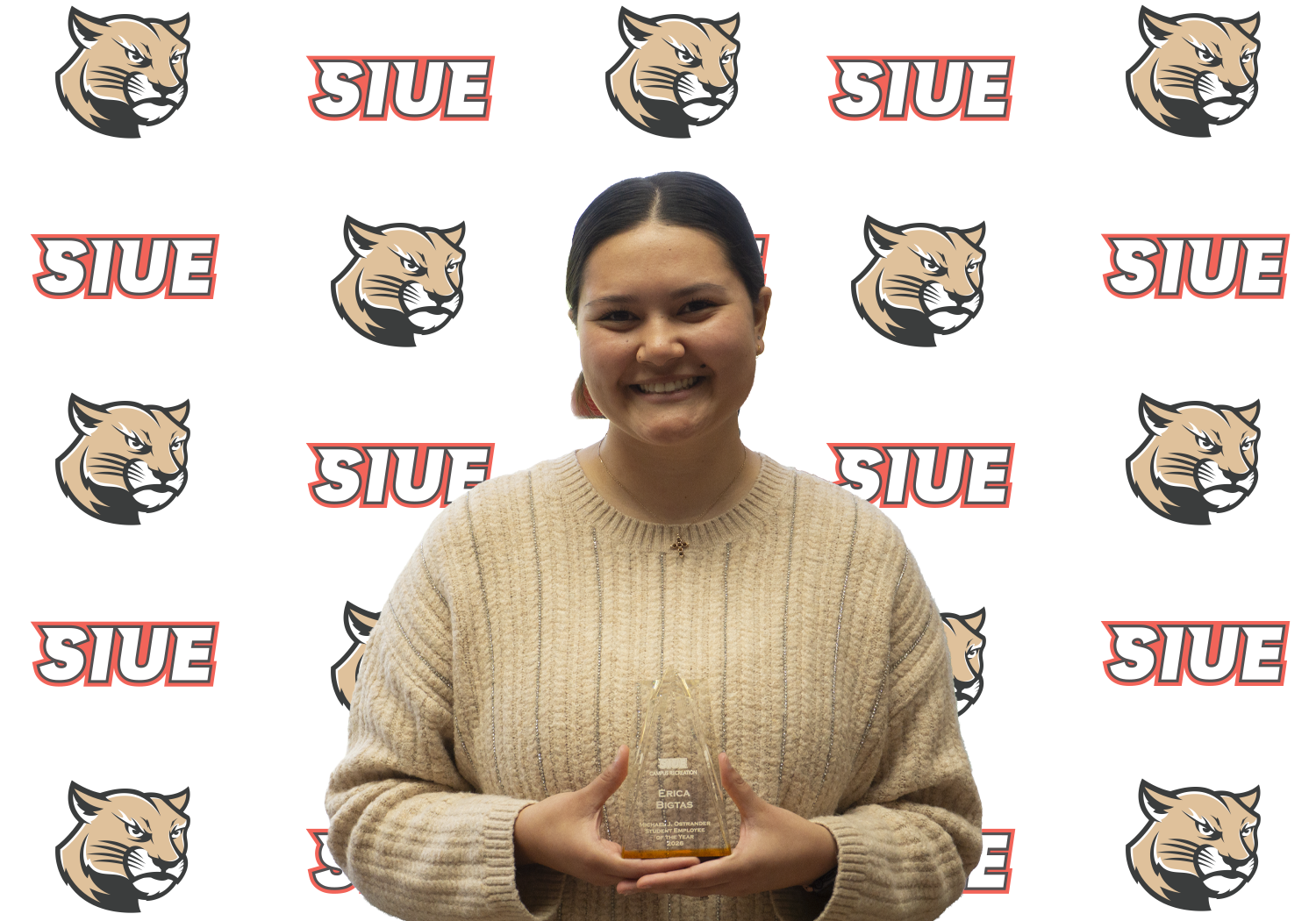 Erica Bigtas Employee of the Year '25-'26
