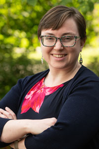 A portrait photo of Lauren Bartshe