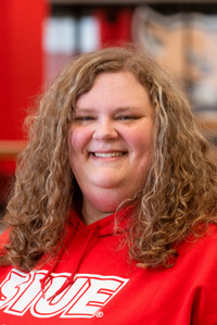 A portrait photo of Danielle Scheibal