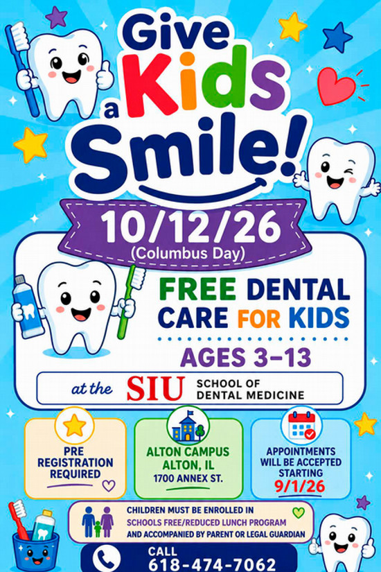 2026 Give Kids A Smile Day Flyer