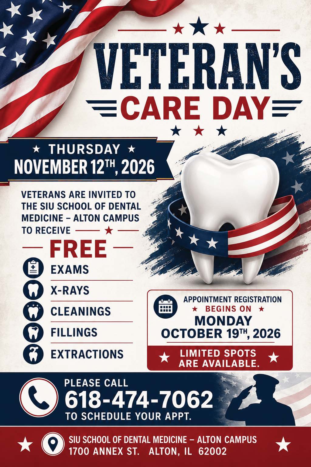 Veterans Dental Care Day