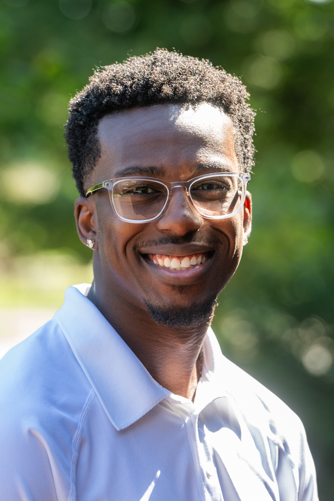 A portrait photo of Olaoluwa Animashaun, MSEd '25