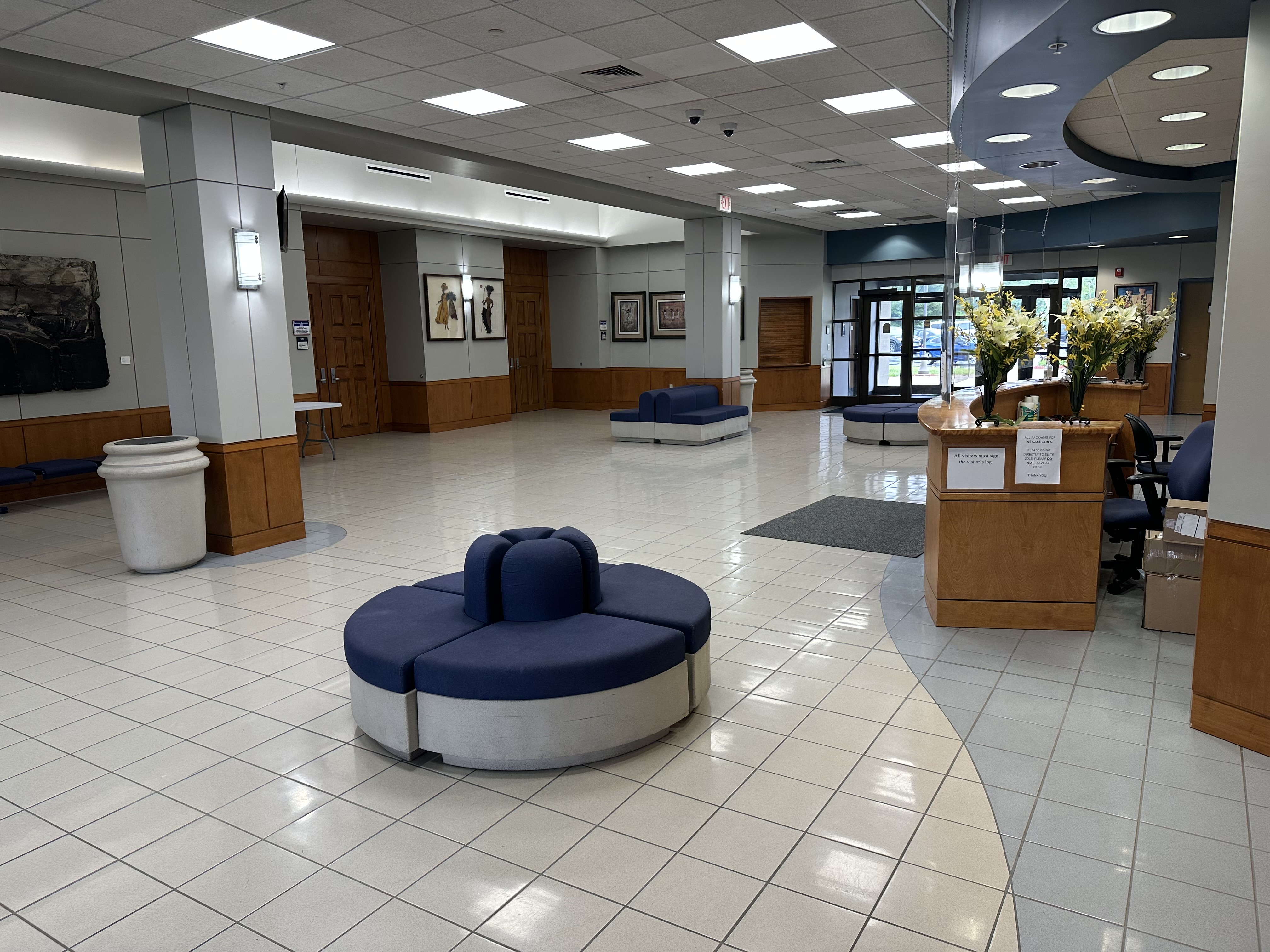 Image of the Building D Multipurpose Room Lobby