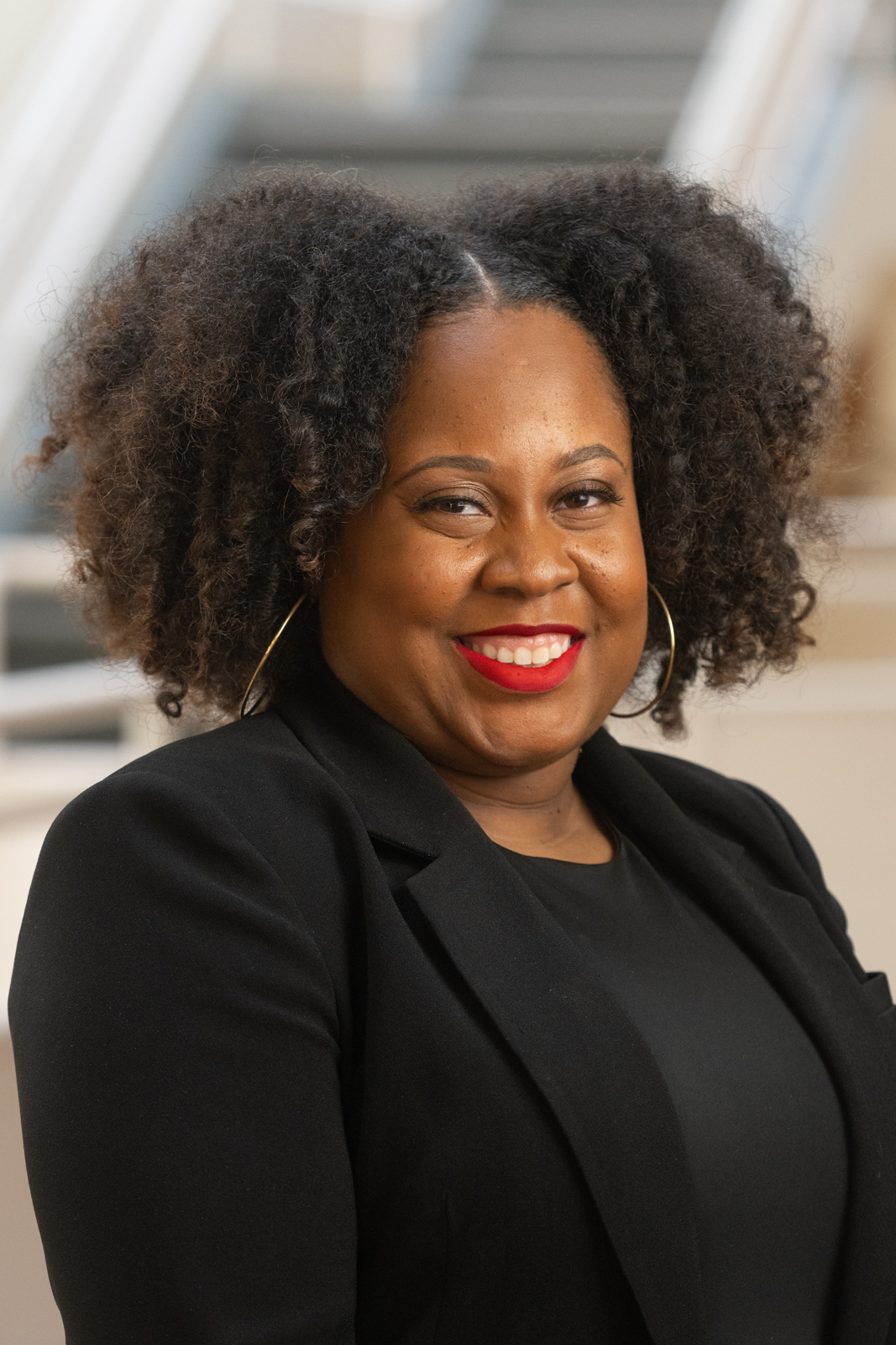A portrait photo of Dr. Candace Hall