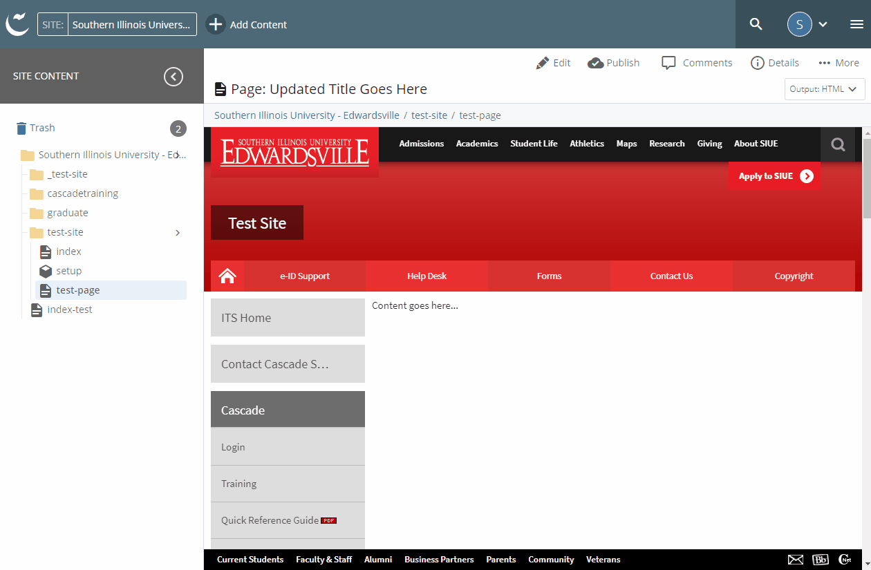 cascade 8 rename page