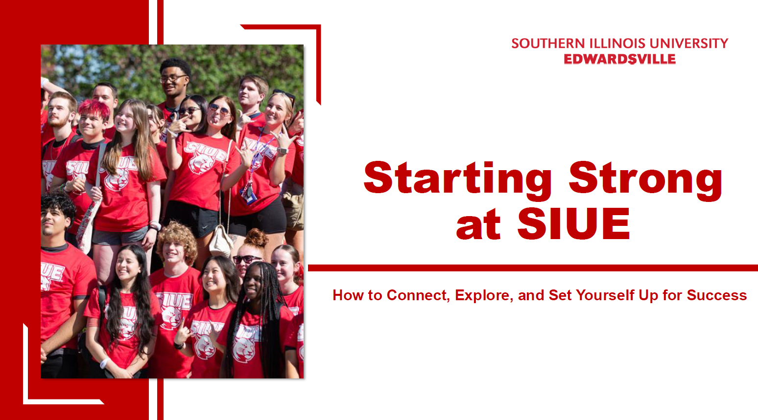 Starting Strong At SIUE Cover