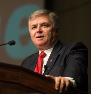 SIUE Chancellor Randy Pembrook.