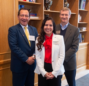 Ricardo Perez-Luyo, Silvia Torres Bowman and Tim Schoenecker