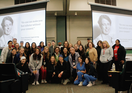 SIU SDM International Women’s Day learn and lunch. 