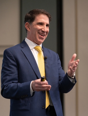 SIU SDM Research Day keynote speaker Marco Bottino, DDS MSc, PhD, FADM, associate professor of dentistry at the University of Michigan.