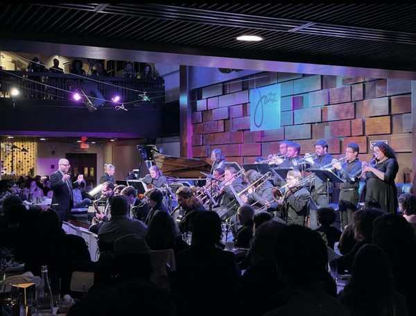 SIUE Concert Jazz Band in performance