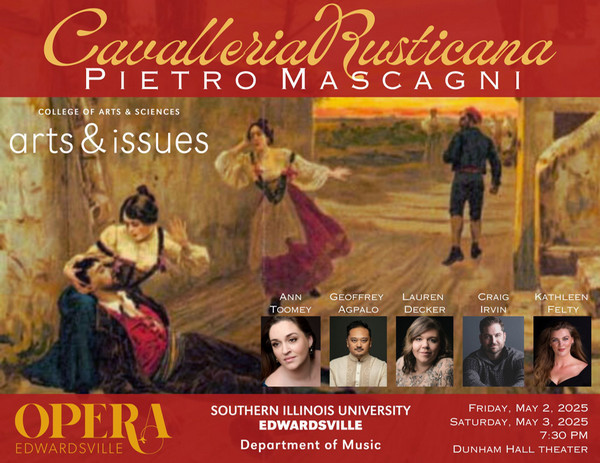 Promotional Poster for Opera SIUE and Opera Edwardsville