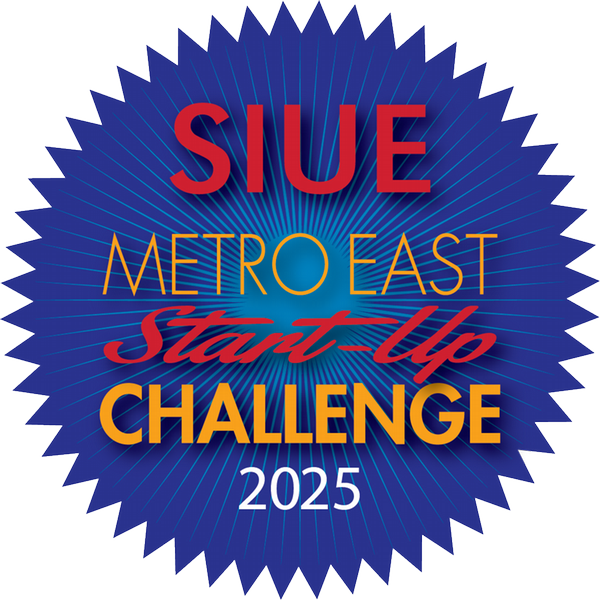 Graphic Badge of Metro East Start Up Challenge 2025