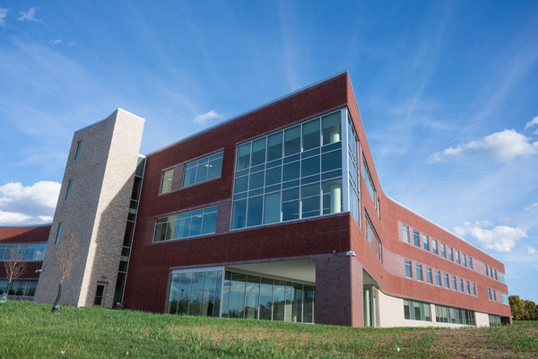 low angle of the Health Sciences Complex