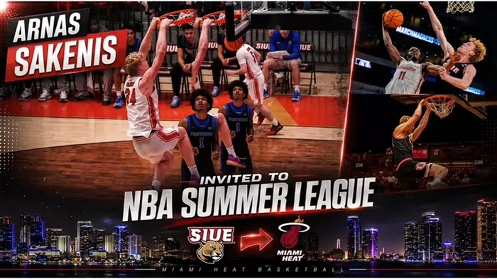 Arnas Sakenis To Play in NBA Summer League with Miami Heat
