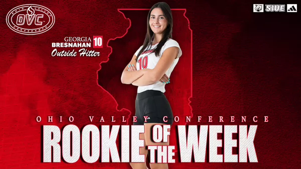 Freshman Georgia Bresnahan Earns OVC Rookie of the Week Honors