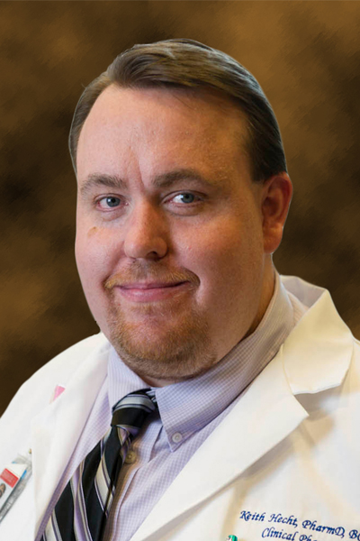 A portrait photo of Keith Hecht  