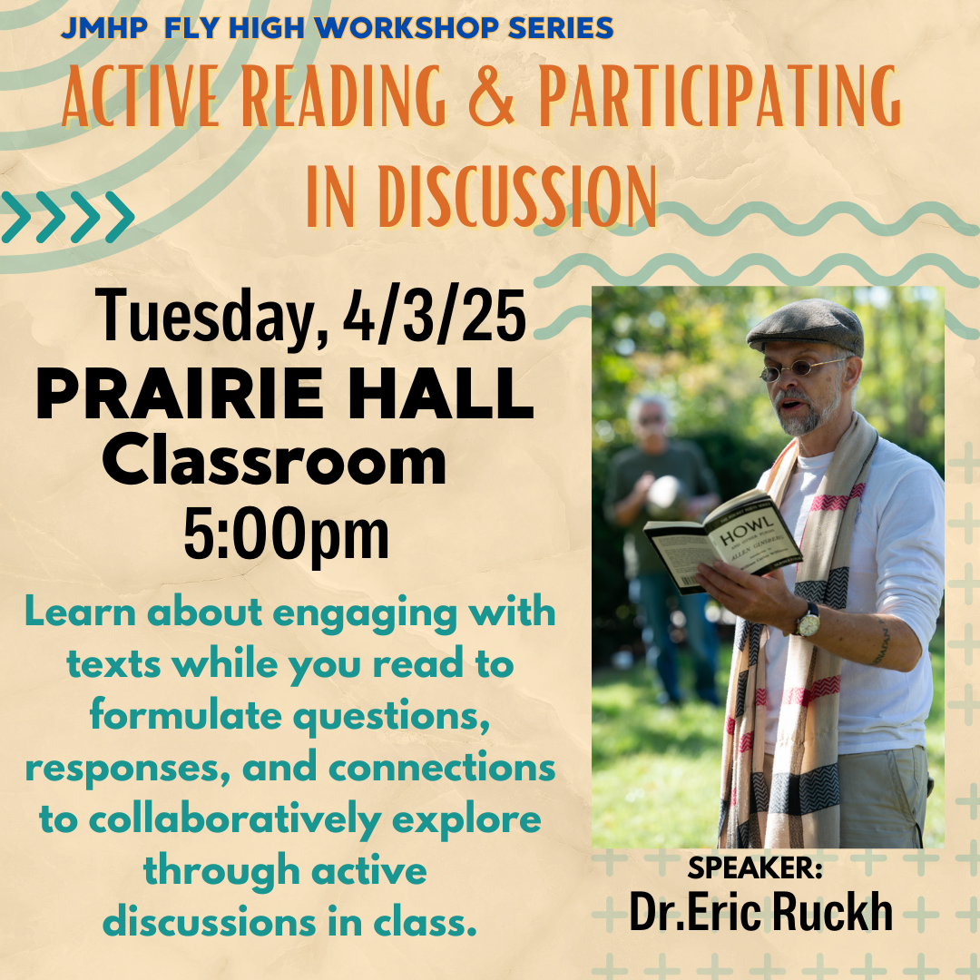 Ruckh workshop tomorrow