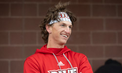 SIUE baseball player