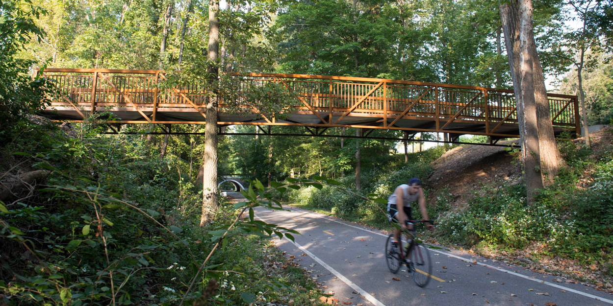 Spending a summer day on the SIUE Trails