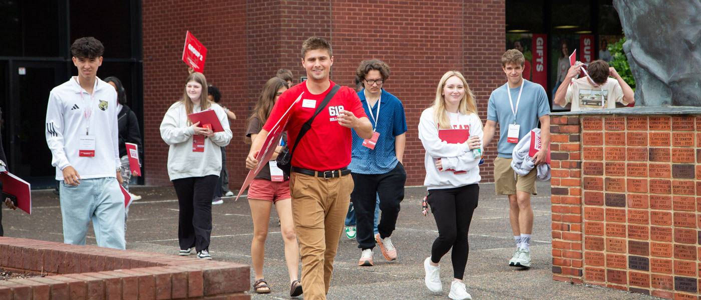 SIUE students at Preview SIUE